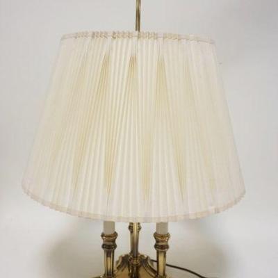 1265	STIFFEL BRASS TABLE LAMP, APPROXIMATELY 29 IN HIGH
