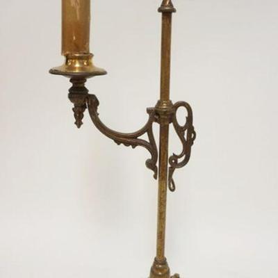 1139	ANTIQUE BRASS LIGHTOLIER TABLE LAMP, APPROXIMATELY 22 IN HIGH
