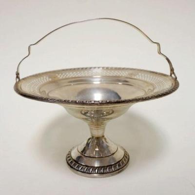 1042	STERLING WEIGHTED COMPOTE, APPROXIMATELY 6 1/2 IN X 4 IN HIGH
