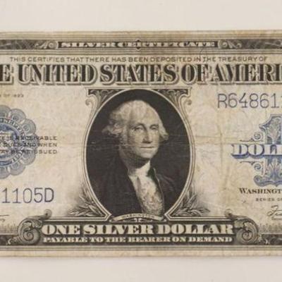 1203	ONE DOLLAR LARGE NOTE 1923 SILVER CERTIFICATE
