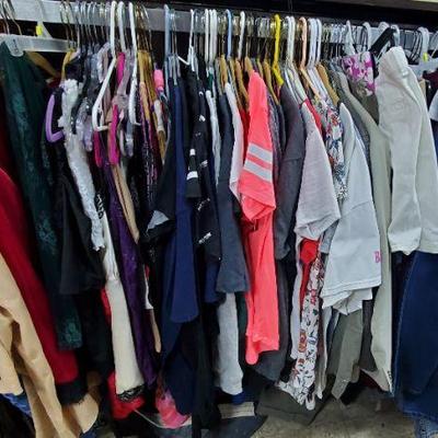 All clothing is half off.....everyday!!