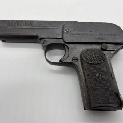 Dreyse M1907 Semi-Automatic Pistol, 7.65mm