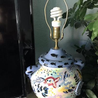lamp $135
 [missing one fish]