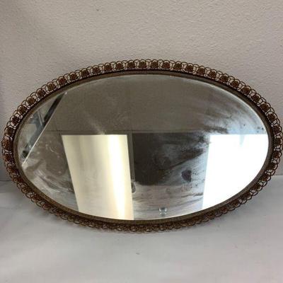 https://www.ebay.com/itm/115536303280	JF4001 Mid Century Mirrored Copper Vanity Tray/Wall Hanging
