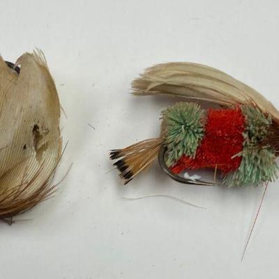 https://www.ebay.com/itm/125532747638	NW5909 ANTIQUE Fly Fishing handmade Lure - Fly (2)
