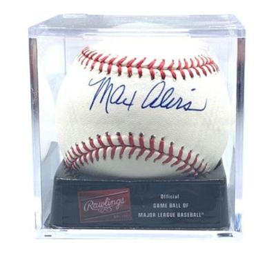 Lot 21
Max Alvis Autographed Official Major League Baseball in Case