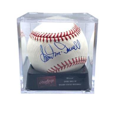 Lot 28
Sam McDowell Autographed Official Major League Baseball in Case