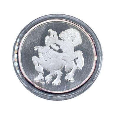 Lot 07
1990 Fantasia Centaur & Centaurette 50th Anniversary Collector's Coin with COA