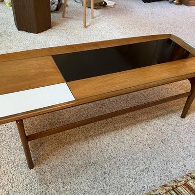 John Keal for Brown-Saltman coffee table with 2 end tables to be sold as a set