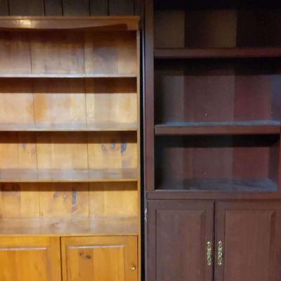 Two Wooden Book Shelves        https://ctbids.com/estate-sale/17888/item/1783000