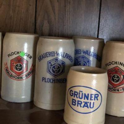 German Beer Steins                        https://ctbids.com/estate-sale/17888/item/1782565