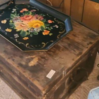 Wonderful Antique Trunk 