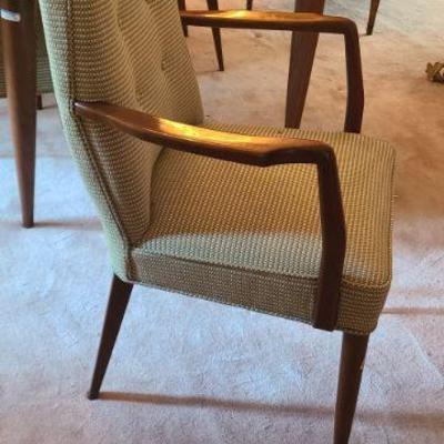 Set of 8 of these Mid Century Chairs 