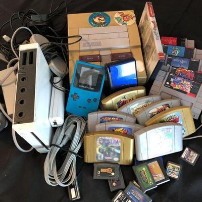 Super Nintendo, Gameboy Color, Nintendo DS, Wii, & Accessories...