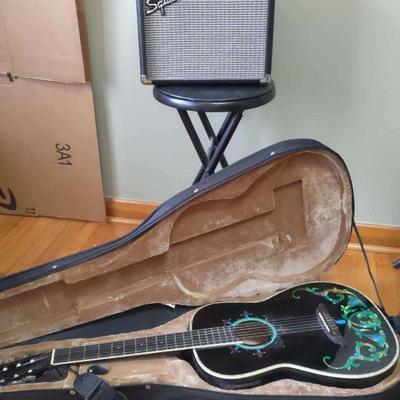 Estaban Duende Guitar & Squier Amp https://ctbids.com/estate-sale/18086/item/1803960