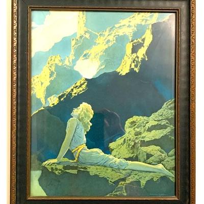 Maxfield Parrish “ Wild Geese “ Reinthal & Newman litho