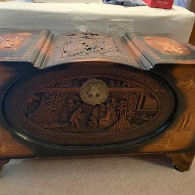 Early 1900s Camphor Chest from Singapore