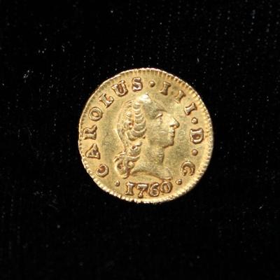 1760 Spain Gold Coin