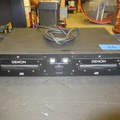 DENON DN-D9000 DUAL COMPACT DISC PLAYER