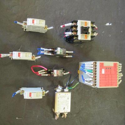 PLC CONTROL AUTOMATION PARTS BREAKERS ETC.