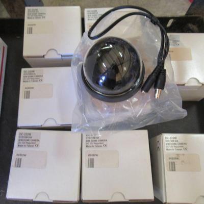PRO SERIES DOME BLACK AND WHITE WIRED CAMERA MODEL# DC-222W