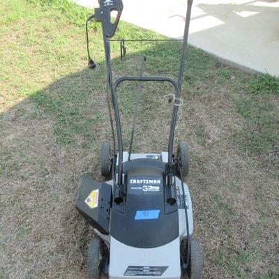 SEARS CRAFTSMAN 900.370260 9.0A 120V 60HZ ELECTRIC MOWER MULCHER