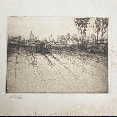 E. SHORELAND ENGRAVING  |
Published by C. Klackman, NY / London, published 1916 - w. 14 x h. 9-3/4 in. (sheet)
