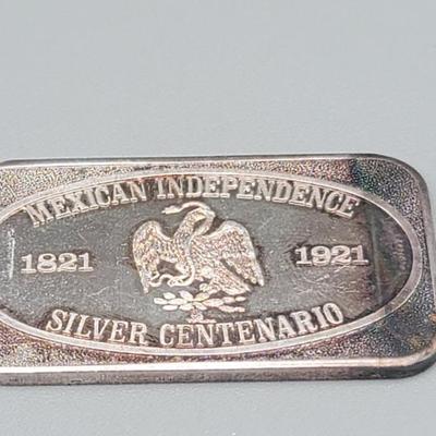 One Troy Ounce .999 Fine Silver, Mexican
