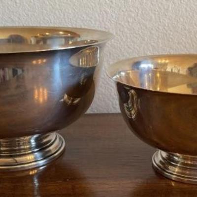 Sterling Silver Bowls over 500g of silver