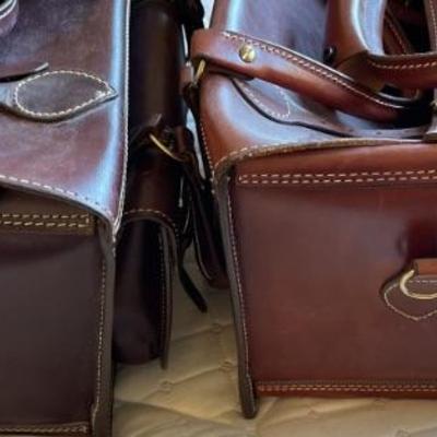 Triple K Numbered Leather Bags
