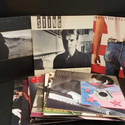 Vinyl Records Featuring U2, Sting, Billy Joel, & More https://ctbids.com/estate-sale/18122/item/1816245