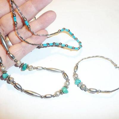 Turquoise jewelry LOT