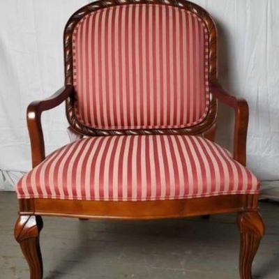 Italian Red striped chair