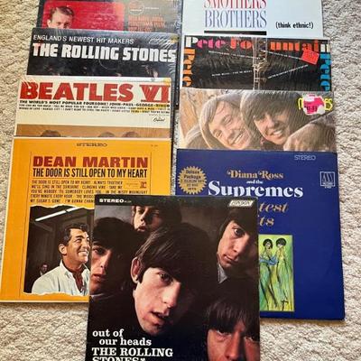 rock n roll LPs
