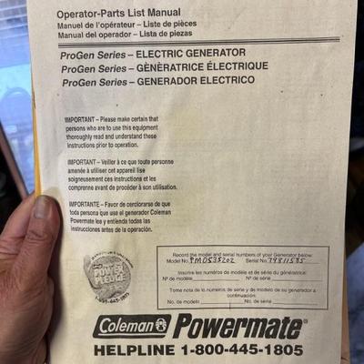 Coleman generator