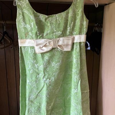 vintage dress, 1960s