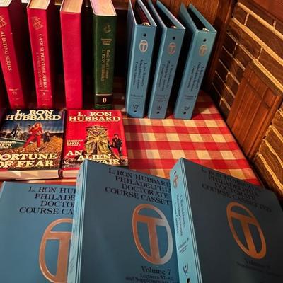 1980s Scientology literature, lectures, courses, manuals, Advance magazines