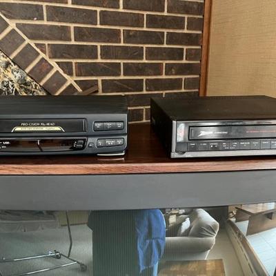 VCR players