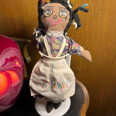 dollsâ€”ethnic, Native American, folk art, Labrador tea dolls, Afro-Caribbean 