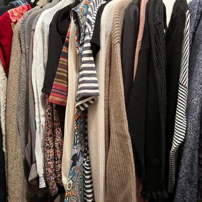 Vintage and new designer clothes and shoesâ€”clothes sizes 2-6â€”Burberry, Armani, Valentino, Ralph Lauren, Max Mara, J. Crew black...