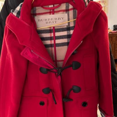 Vintage and new designer clothes and shoesâ€”clothes sizes 2-6â€”Burberry, Armani, Valentino, Ralph Lauren, Max Mara, J. Crew black...