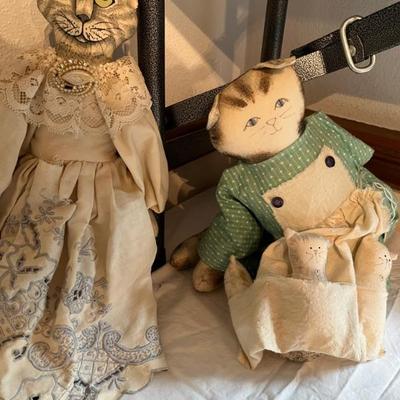 dollsâ€”ethnic, Native American, folk art, Labrador tea dolls, Afro-Caribbean 