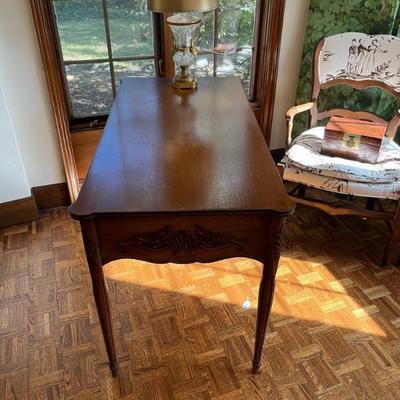 elegant desk, sofa table from Colby and Sons