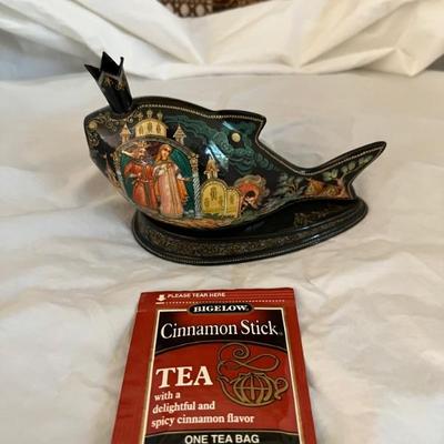Palekh style Russian box