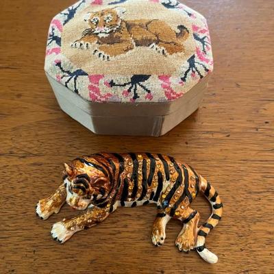 boxes--Limoges, Halcyon Days, antique glass