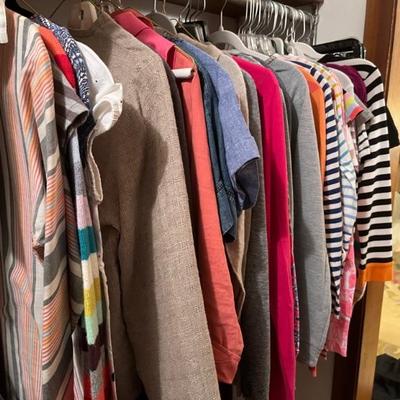 Vintage and new designer clothes and shoesâ€”clothes sizes 2-6â€”Burberry, Armani, Valentino, Ralph Lauren, Max Mara, J. Crew black...