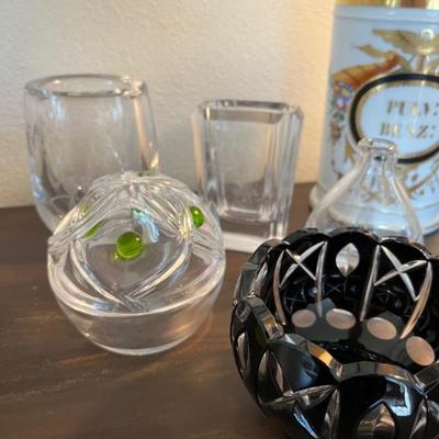 Orrefors and Bohemian crystal