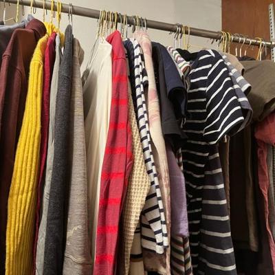 Vintage and new designer clothes and shoesâ€”clothes sizes 2-6â€”Burberry, Armani, Valentino, Ralph Lauren, Max Mara, J. Crew black...