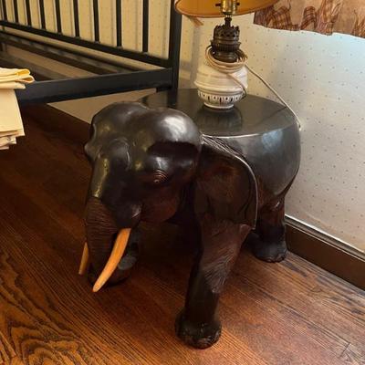 elephant side table
