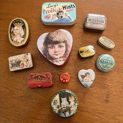 vintage tins